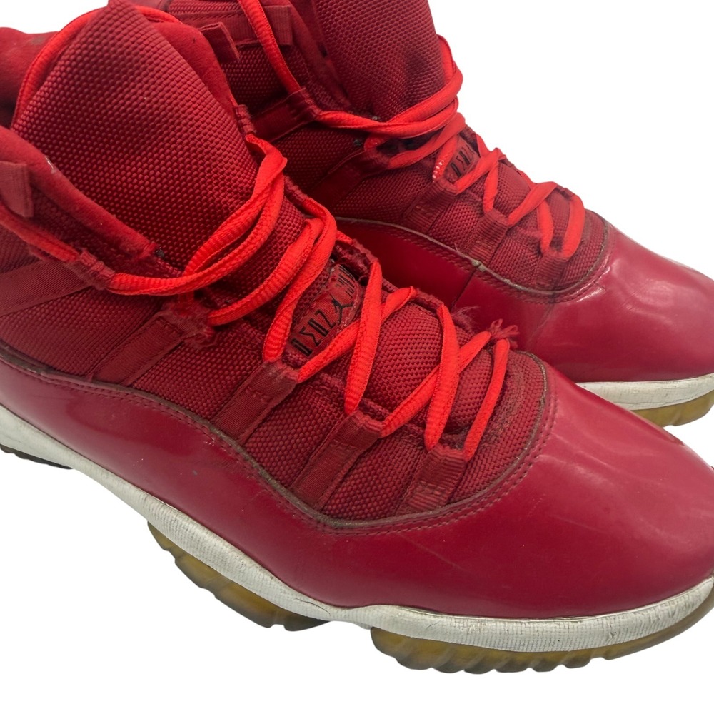 Jordan 11 Retro Win Like 96 Gym Red Basketball Shoes 378037-623 Mens 12 Used